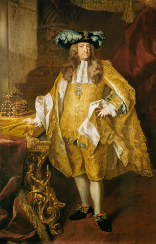 Emperor Karl VI. of Austria. od Johann Gottfried Auerbach
