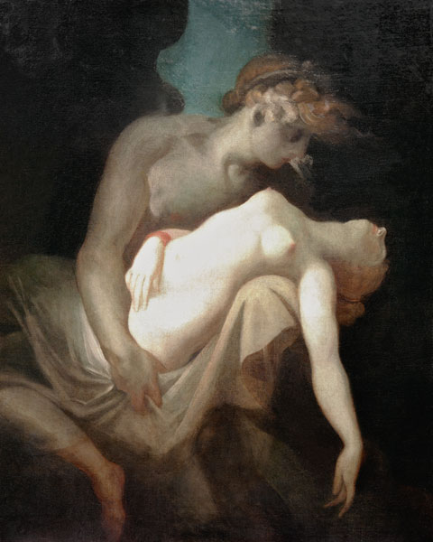 Amor and Psyche od Johann Heinrich Füssli