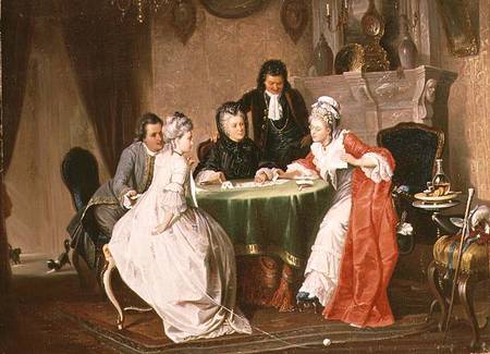 The Card Game od Johann Joseph Geisser