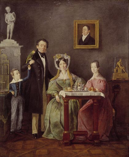 Familienbild od Johann Michael Neder