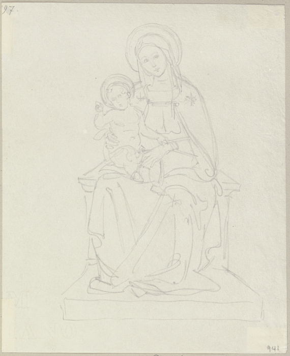 Mary with child od Johann Ramboux