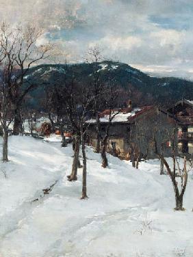 Winter landscape at Kuttering