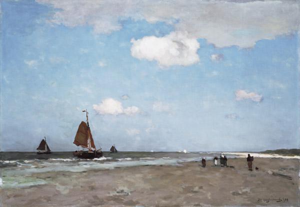 Beach scene