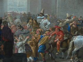 Carnival in Rome (Detail)