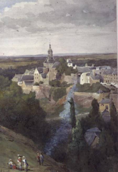 Moncontour, Brittany od John Absolon