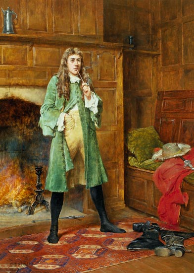 The Dashing Cavalier  (one of a pair od John Arthur Lomax