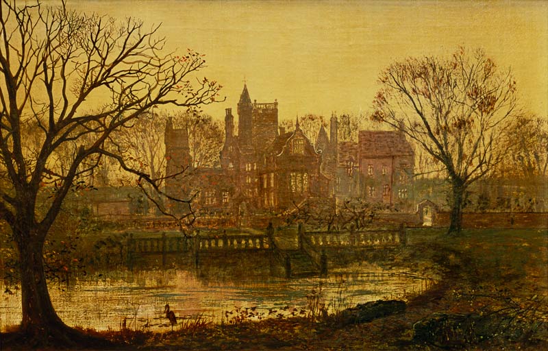 The Moated Grange od John Atkinson Grimshaw