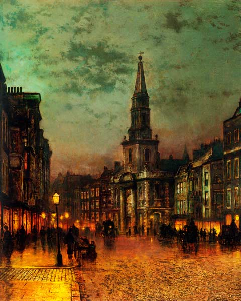 Blackman Street, London od John Atkinson Grimshaw