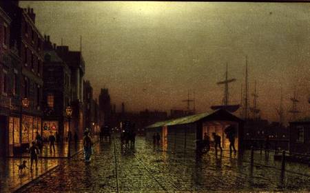 Liverpool Docks od John Atkinson Grimshaw