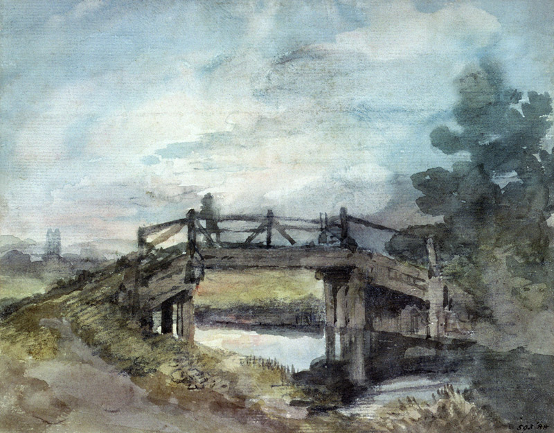 A Bridge over the Stour od John Constable