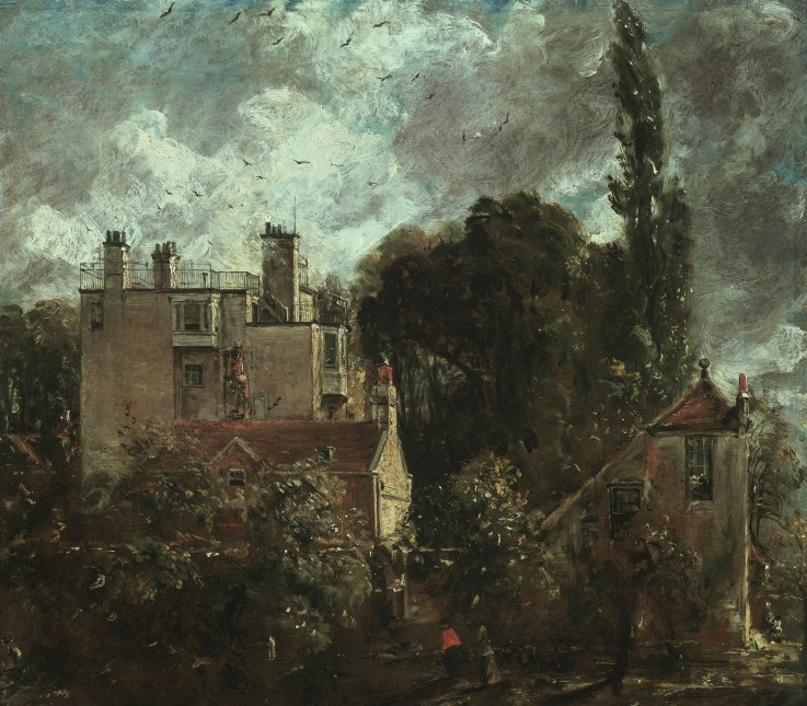 The Grove, or the Admiral's House in Hampstead od John Constable