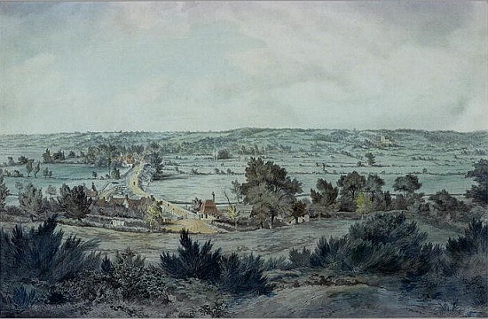 The Valley of the Stour, with Stratford St.Mary in the distance od John Constable