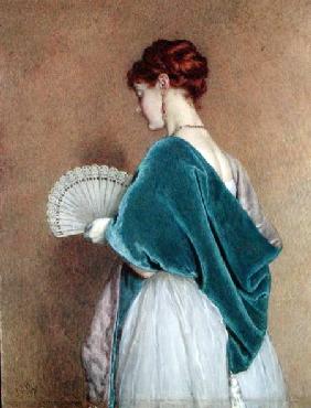 Woman with a Fan