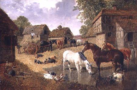 Loading the Hay Wagon od John Frederick Herring d.J.