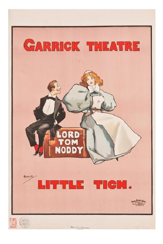 Garrick Theatre. Lord Tom Noddy. Little Tich od John Hassall