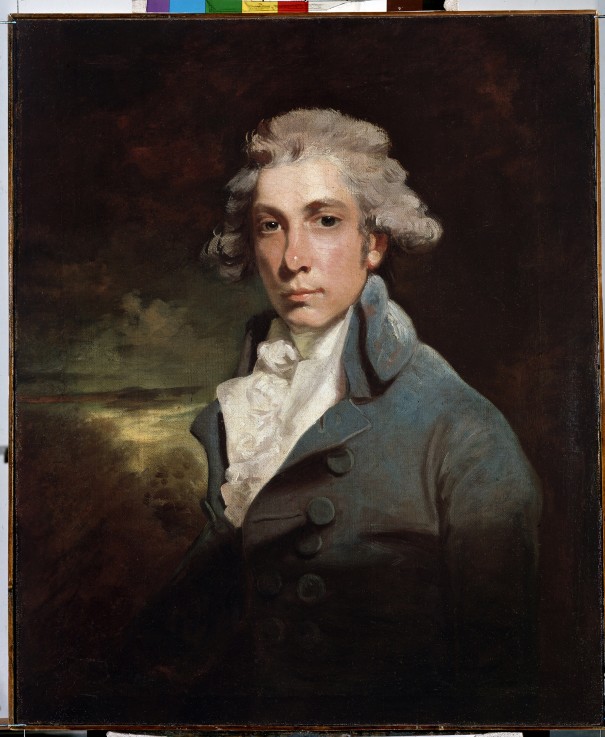 Portrait of the playwright and Whig statesman Richard Brinsley Sheridan (1751-1816) od John Hoppner