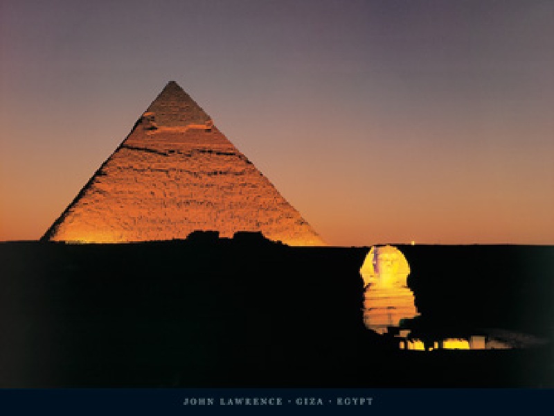 Obraz: John Lawrence - Giza, Egypt