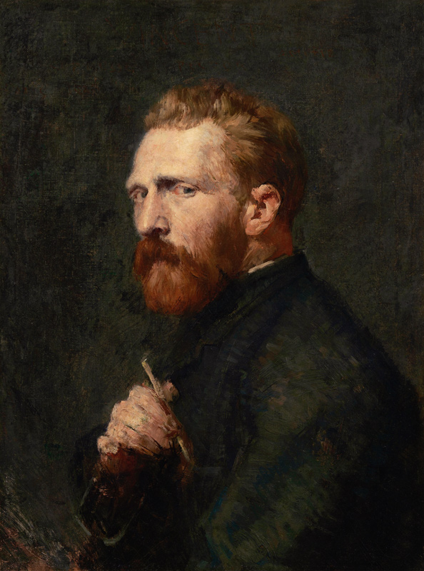 Portrét Vincent van Gogh od John Peter Russell