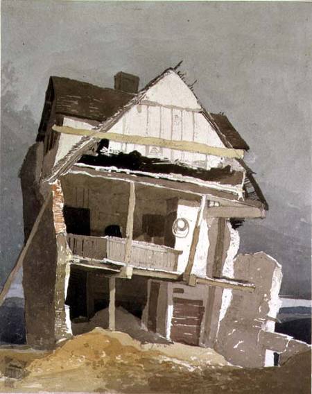 A Ruined House od John Sell Cotman