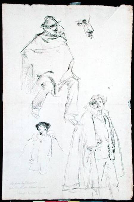 Study for a Venetian Street Scene od John Singer Sargent