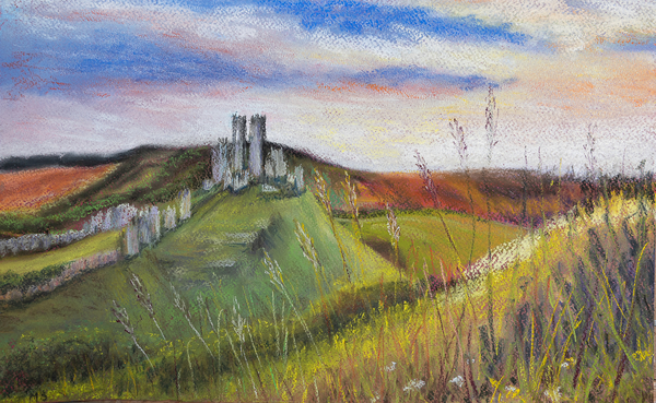 Corfe Castle od Margo Starkey