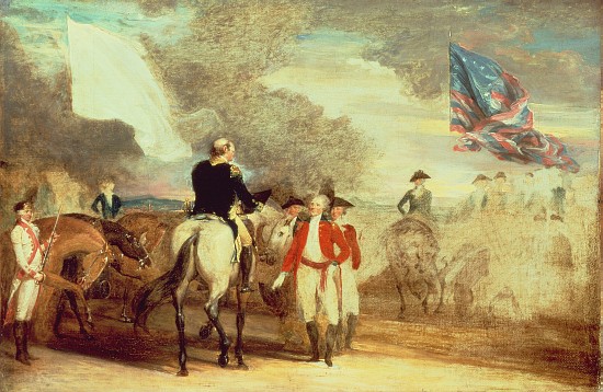 The Surrender of Cornwallis at Yorktown od John Trumbull