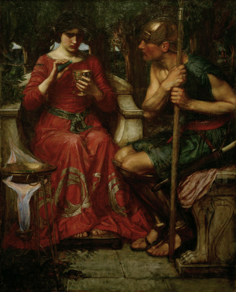 J.W.Waterhouse / Jason and Medea / 1907 od John William Waterhouse