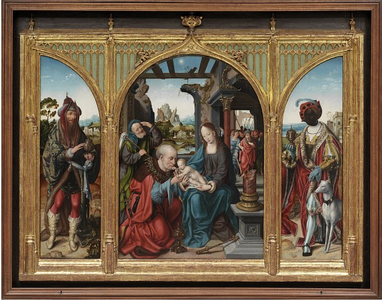 Adoration of the Magi od Joos van Cleve