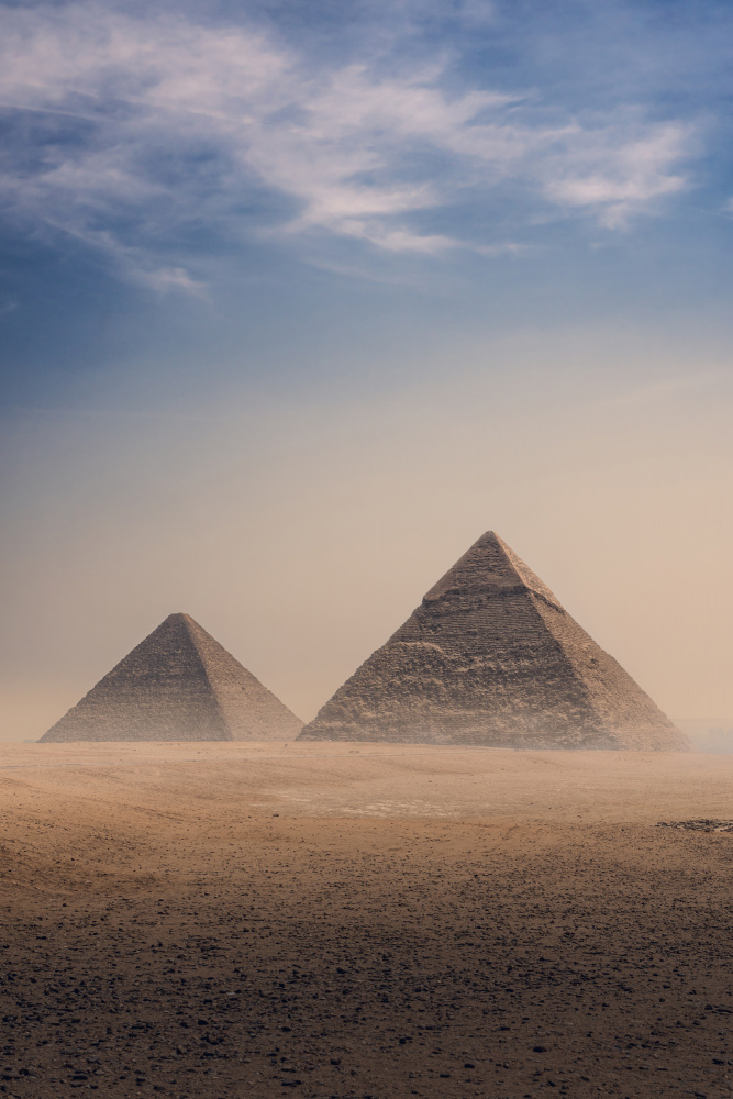 Great Pyramids of Giza, Cairo, Egypt od Jorge Grande Sanz