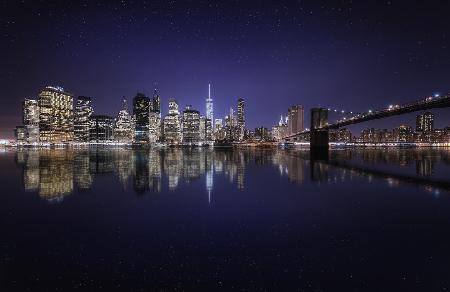 Night over Manhattan