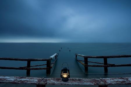 stairs to the sea