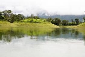 Nam-Ngum-Stausee in Laos