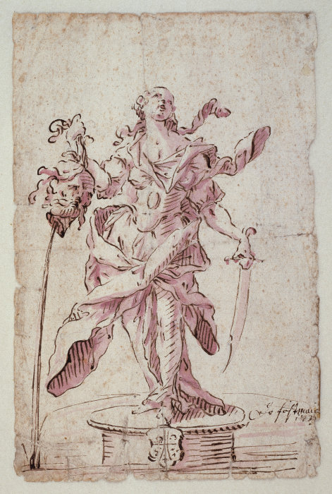 Judith mit dem Haupt des Holofernes od Joseph Anton Feuchtmayer