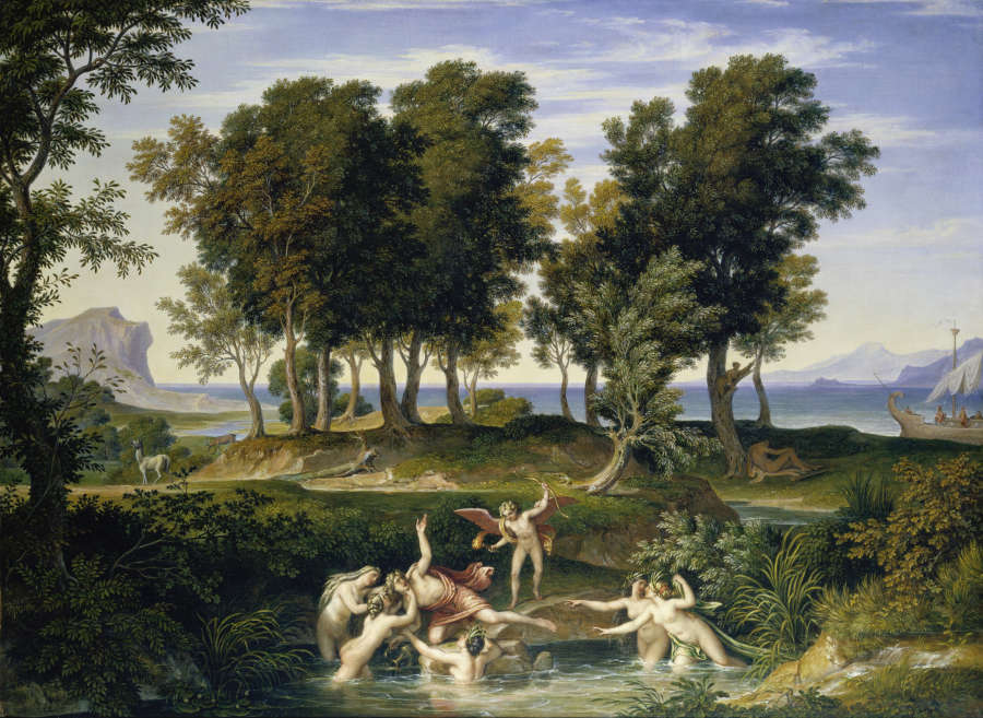 Landscape with the Rape of Hylas od Joseph Anton Koch