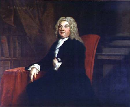Portrait of Thomas Emerson (d.1745), a Governor of the Foundling Hospital od Joseph Highmore