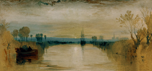 W.Turner, Chichester Canal / 1828 od William Turner