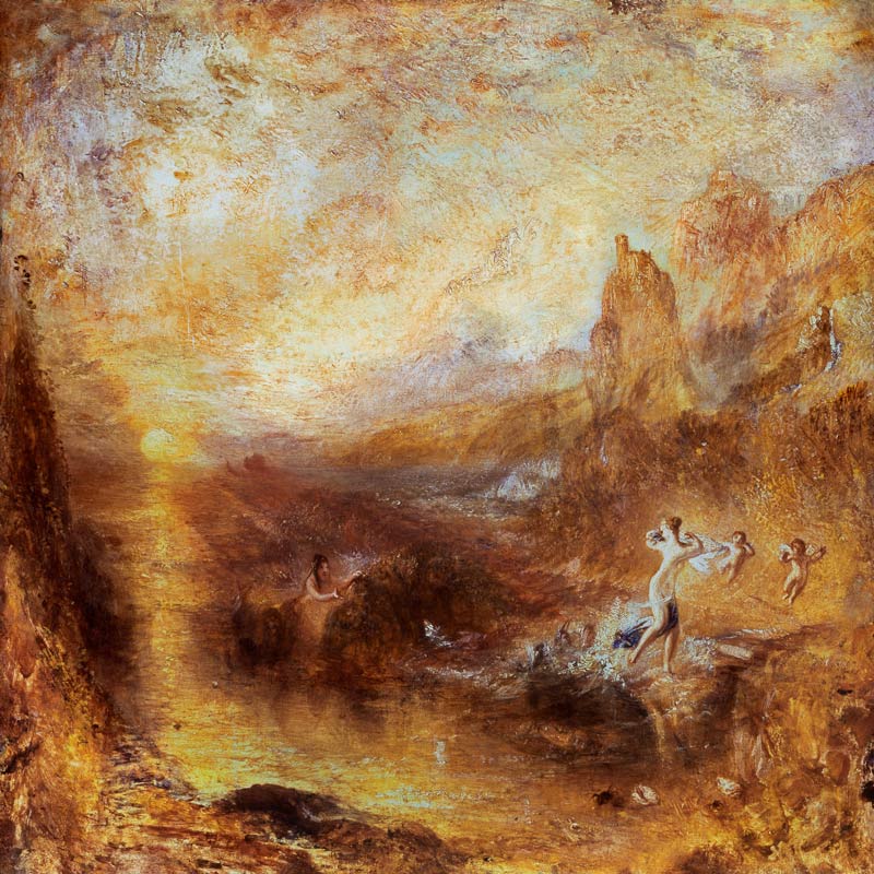 Glaucus and Scylla from Ovid's 'Metamorphoses' od William Turner