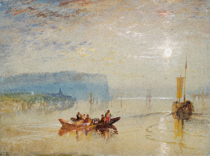 Scene on the Loire, near the Coteaux de Mauves od William Turner