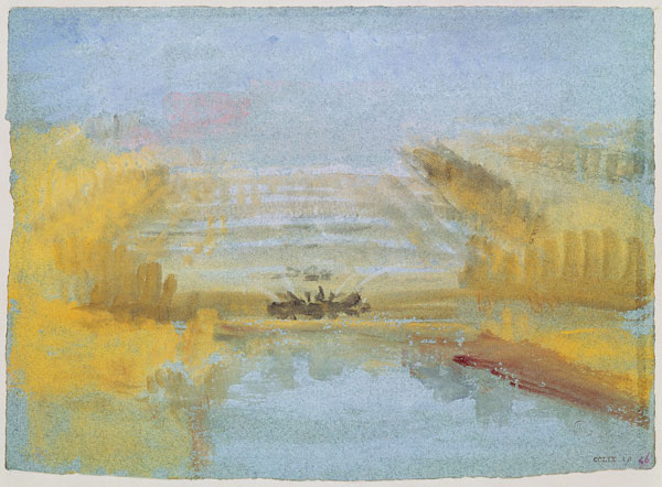 The Fountains at Versailles, 1826-33 od William Turner