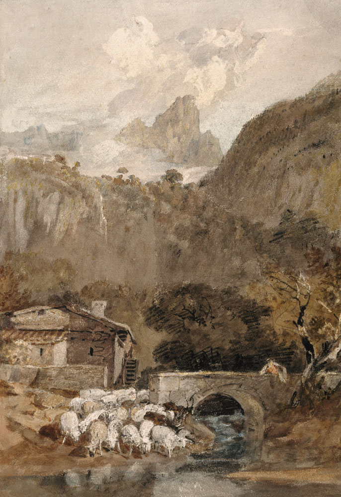 W.Turner, Aiguillette vom Tal der Cluse od William Turner