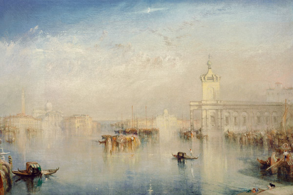 The Dogana, San Giorgio, Citella, Venice, from the Steps of the Europa od William Turner