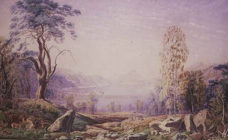 Loch Garry, Invernesshire od William Turner