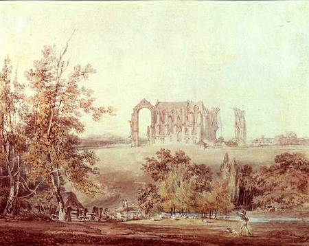 Malmesbury Abbey od William Turner