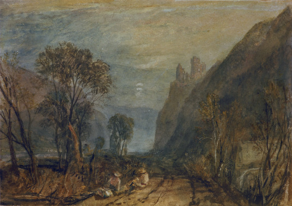W.Turner / View on the Rhine od William Turner