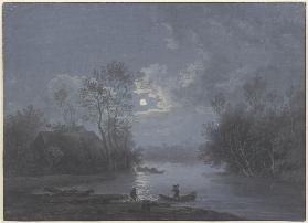 Moonlight landscape