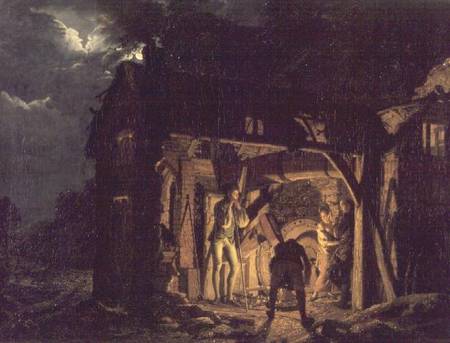 The Blacksmith's Shop od Joseph Wright of Derby