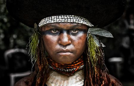 At the Mt. Hagen sing sing festival - Papua New Guinea