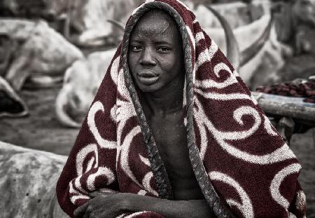 Mundari tribe child.