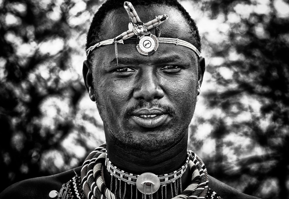 Ilchamus tribe man - Kenya od Joxe Inazio Kuesta Garmendia