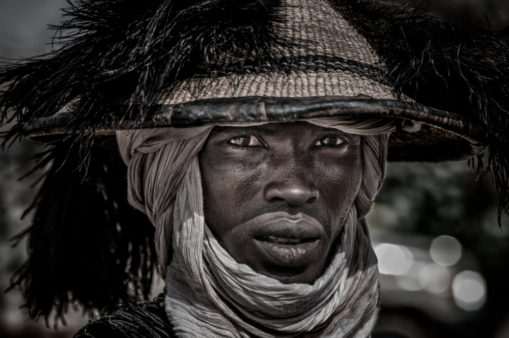 Peul man - Niger od Joxe Inazio Kuesta Garmendia